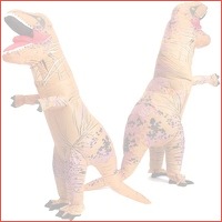 Opblaasbaar T-Rex pak