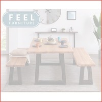 Feel Furniture Eikenhouten Tafel