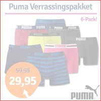 6 x Puma boxershorts