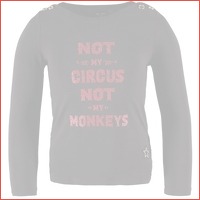 Me & My Monkey T-shirt voor meisjes