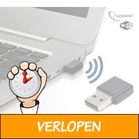 Krachtige Mini WiFi Adapter van Gembird (300 Mbps)