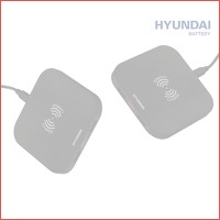 1+1 Gratis: Hyundai Draadloze Oplader (Q..