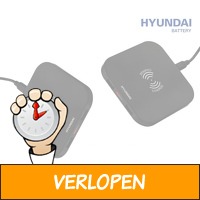 1+1 Gratis: Hyundai Draadloze Oplader (Qi-charger)