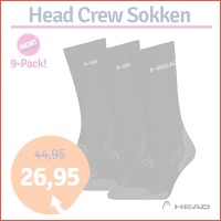 Head Crew Sokken 9 paar