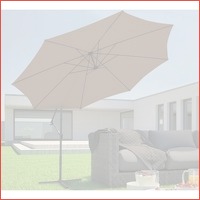 Luxe XXXL Zweefparasol met een diameter ..