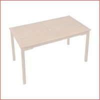 Houten tuintafel