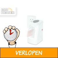 Eco Mini Heater wit - Ventilatorkachel