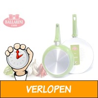 2-delige Ballarini koekenpannen set