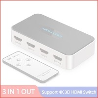 HDMI 1080P 4 K 4 Poorts 3D splitter, met..