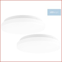 2 x LED's Light LED-plafonniere