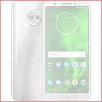 Motorola Moto G6 zilver