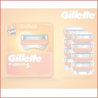 8 x originele Gillette Fusion scheermesj..