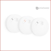 3 x Smartwares rookmelder