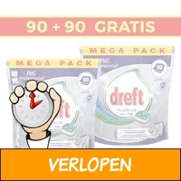 Giga pack Dreft vaatwastabletten