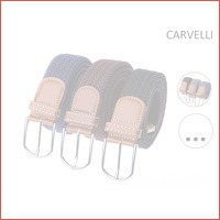 3 Carvelli elastische riemen