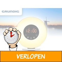Grundig Wake up light - Wekker met FM radio of natuurli..