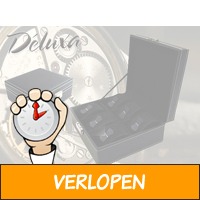 Deluxa Horlogebox geschikt voor 6 horloges