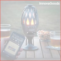 InnovaGoods LED fakkel met Bluetooth lui..