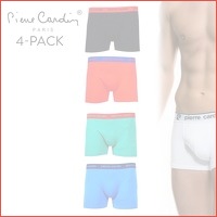 4 x Pierre Cardin heren boxershorts