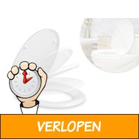 Afneembare Soft-Close toiletbril