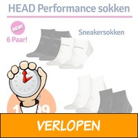 HEAD Performance quarter- of sneakersokken