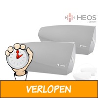 2 x Heos by Denon multiroom speaker