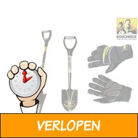 Roughneck tuinschepset en handschoenen