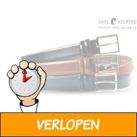 3 x Safekeepers lederen riem