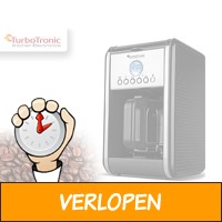 TurboTronic TT-CM12 Programmeerbare Koffiemachine - zwa..