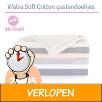 Walra Soft Cotton gastendoekjes (10