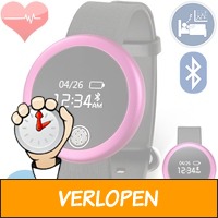 S6 dames smartwatch met hartslagmeter en pedometer