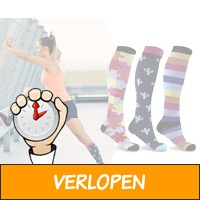 3-pack MeditorPlus Panola compressiesokken