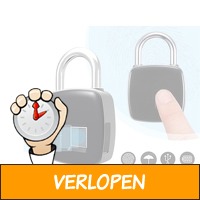 Silvergear Vingerafdruk Hangslot