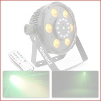 BeamZ BX100 LED PAR met ingebouwde laser..