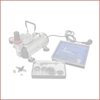 vidaXL airbrush- en compressorset