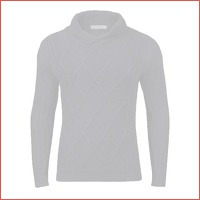 Sweater met hoge kraag