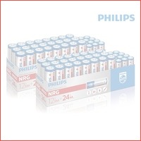 72-Pack Philips Batterijen (48 AA + 24 A..