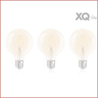 3 x LED-lamp Gouden Globe