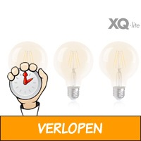 3 x LED-lamp Gouden Globe