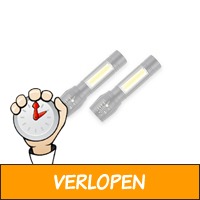 2 oplaadbare zaklampen