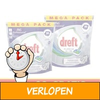 Giga pack Dreft vaatwastabletten