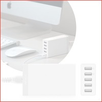 Avanca fast charging design USB-hub 5 po..