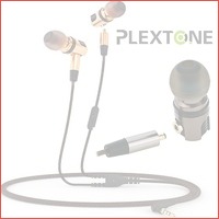 Plextone afneembare X46 M HiFi earphones