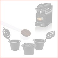 Hervulbare cups voor Nespresso