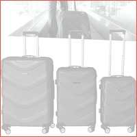 3-delige Leonardo ABS trolley set