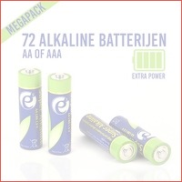 72 x alkaline batterijen