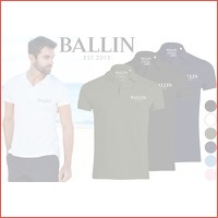 Ballin Est herenpolo nu in de uitverkoop..