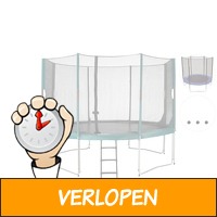 PWS trampoline met veiligheidsnet