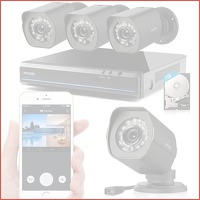 Zmodo ZS-1NL4-W HD sPoE camerasysteem