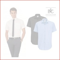 Short Sleeve Overhemden van B&C